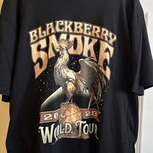 Blackberry Smoke Men's Black Graphic Tee- NWOT